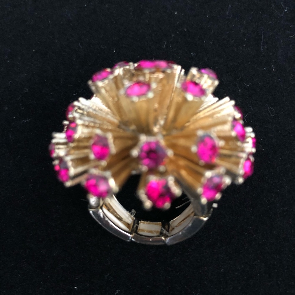 Supernova Pink and Gold Ring
